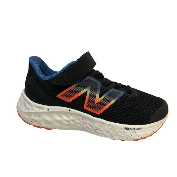 New Balance Fresh Foam Arishi v4 Black Running Shoes Sneakers Kids 10.5 - Picture 6 of 15